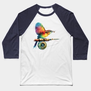 Carolina Mayfly Baseball T-Shirt